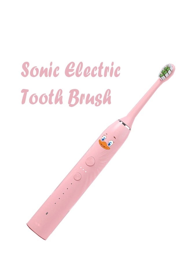 Electric Toothbrush - Super Soft Blue 4 Different Heads