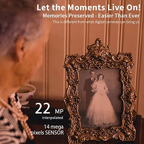 Film Slide Scanner - 22 million pixels 35mm/120/127