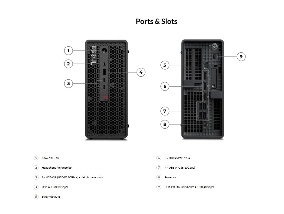 ThinkStation P3 Ultra - Ultra 7 265 vPro 32GB 1TB
