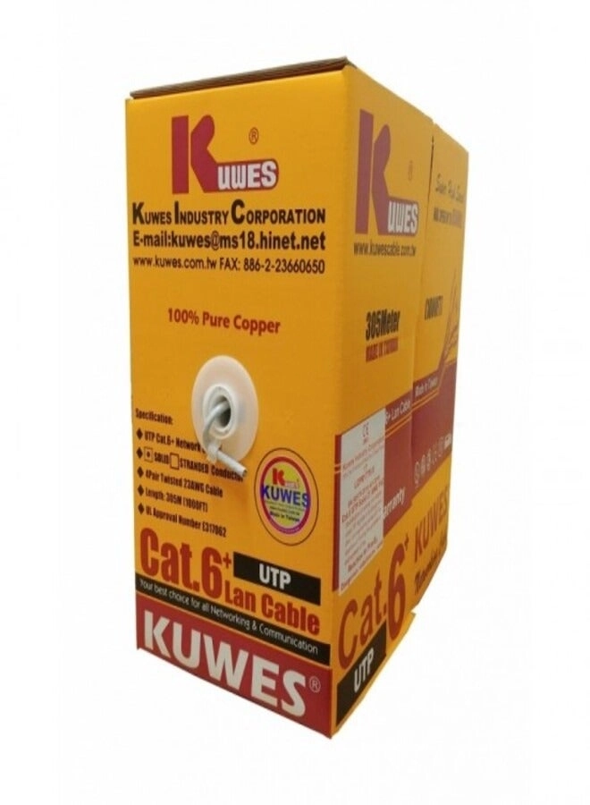 Kuwes Cat6 UTP Network Cable - 305M