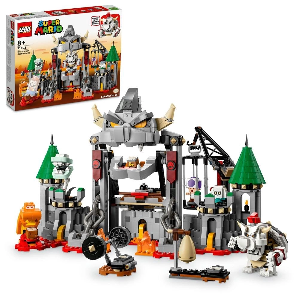 Super Mario Dry Bowser Castle Battle Expansion Set (71423)