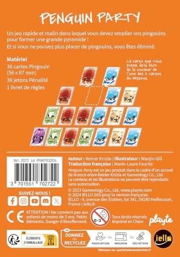 Penguin Party - Card Game (French)