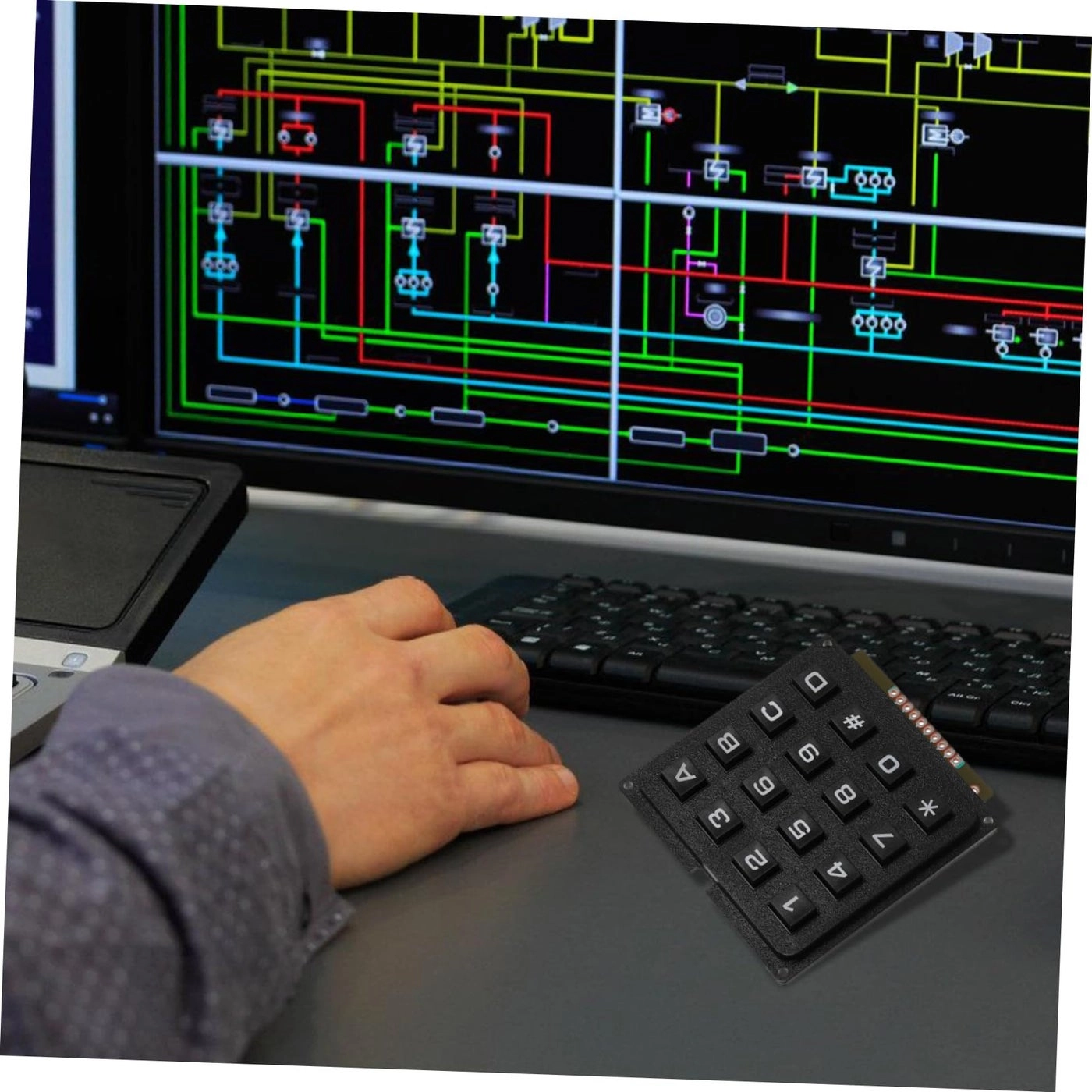 Matrix Membrane Keypad Module
