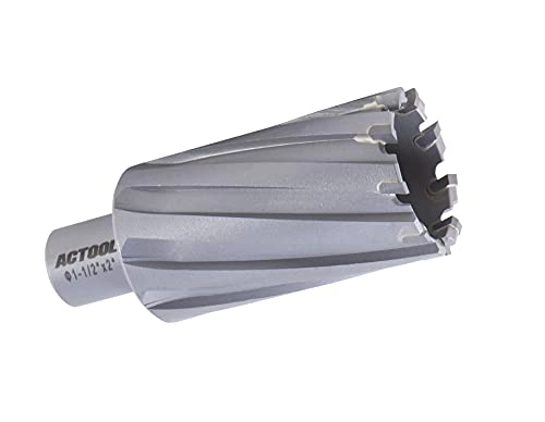 TCT annular cutter - 1-1/2'' steel stainless steel titanium hardened steel rail steel