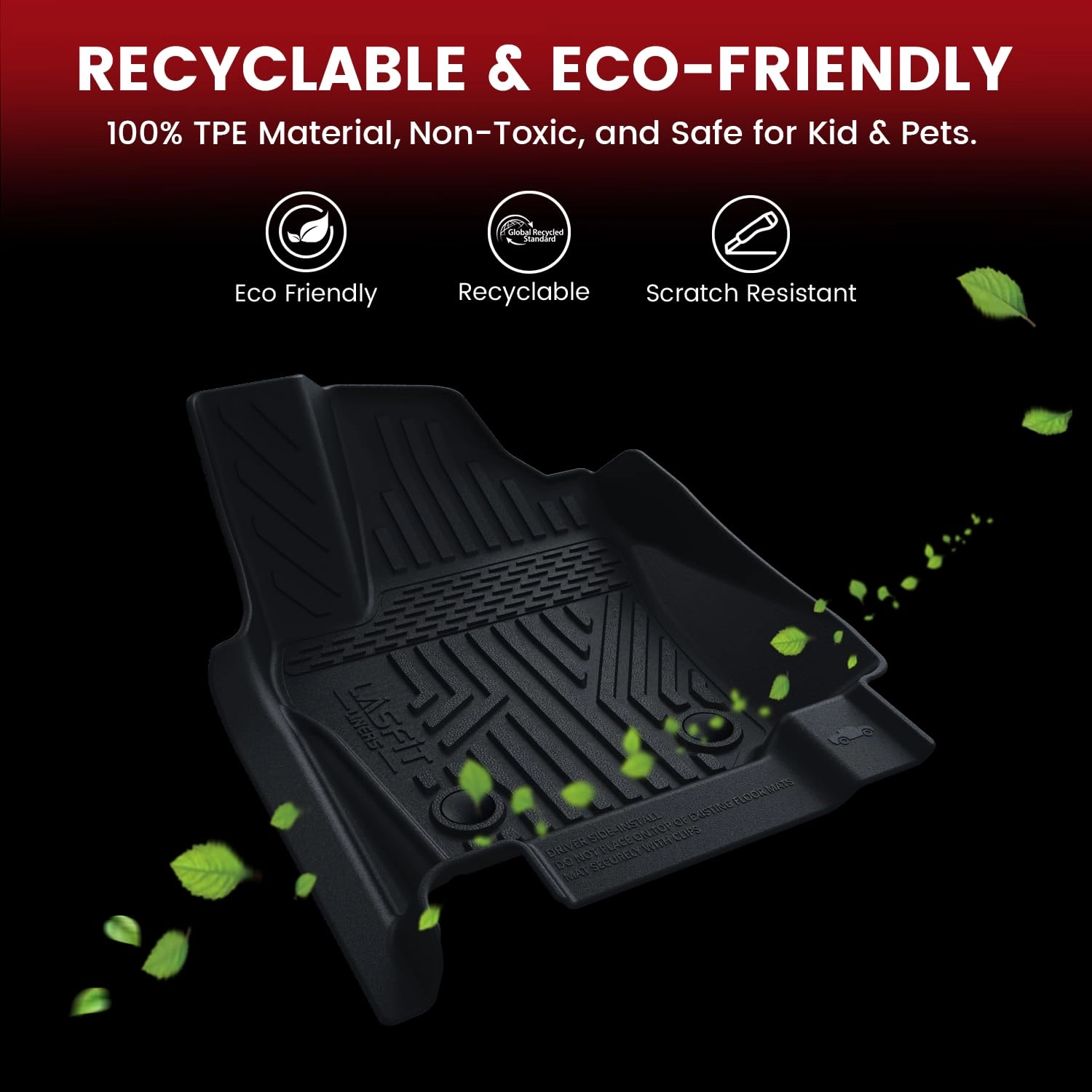 Floor Mats&Cargo&Seatback Mats - Toyota 4Runner 2013-2024 1st & 2nd Row Full Set