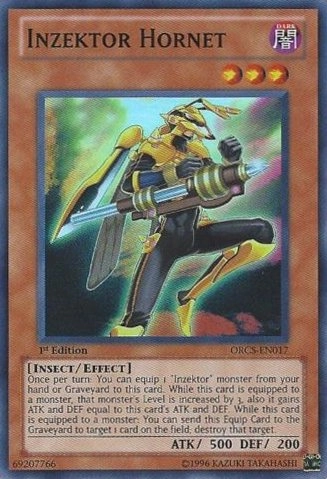 Konami Inzektor Hornet ORCS-EN017 - 1st Edition 1pcs