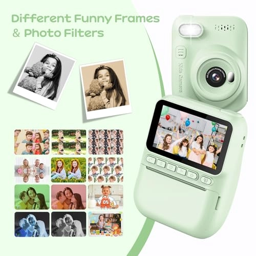 Kids Instant Camera - 3.0 Inch 14MP 1080P
