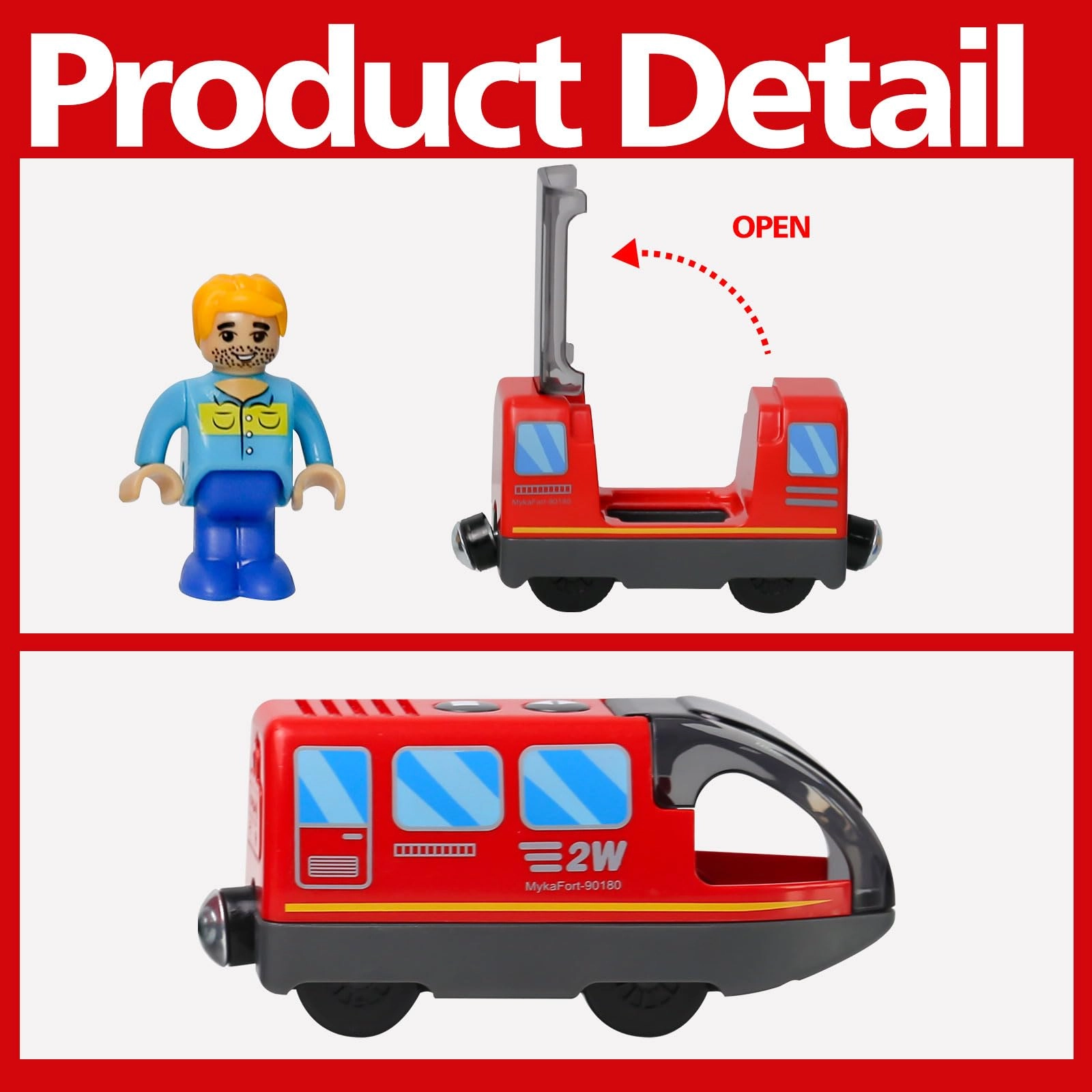 Electric Train Set - HO scale 1.0 pcs