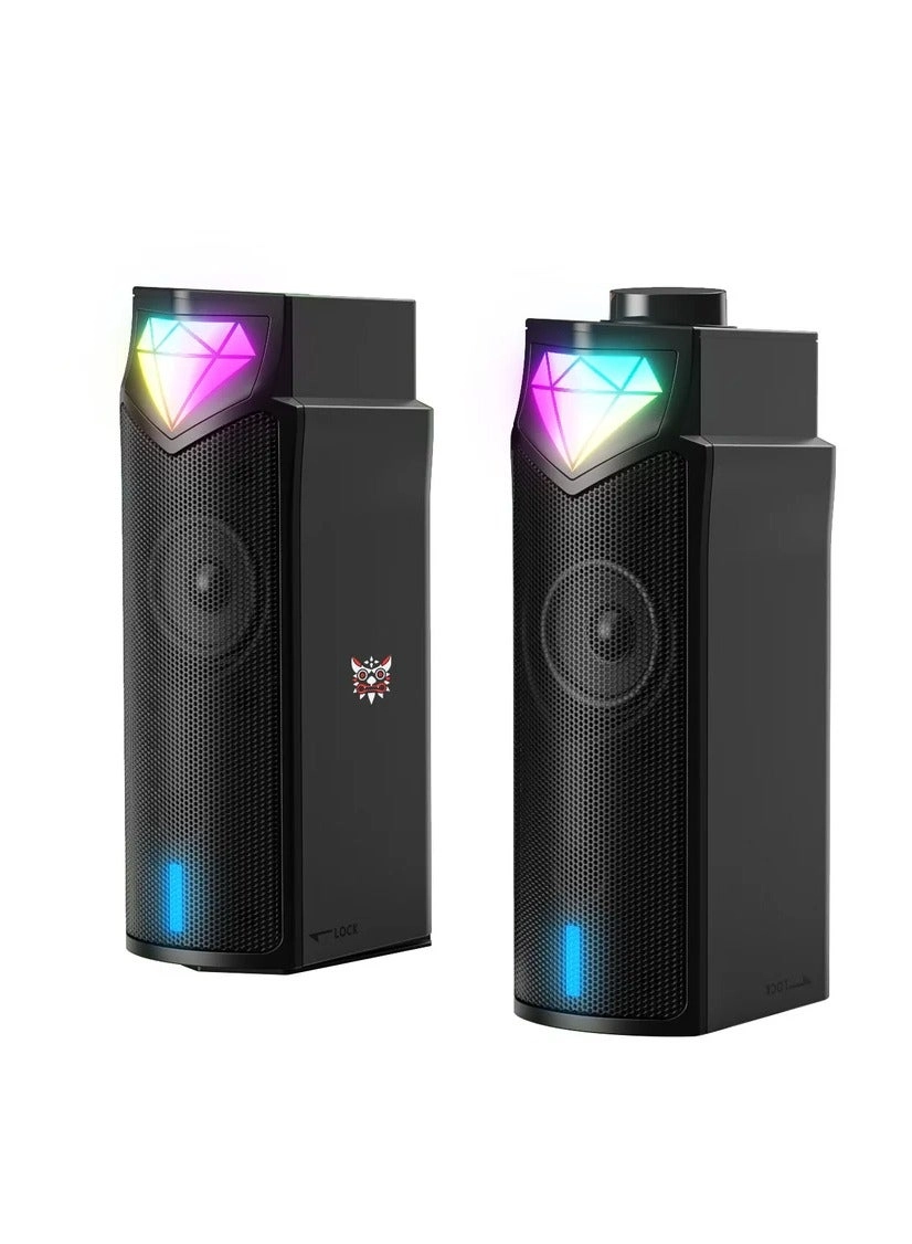 Onikuma L1 Game Speaker - Double Bass 10W