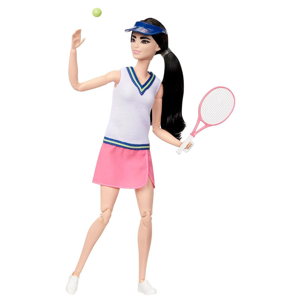 Barbie Made to Move - Tennis 22 joints Ages 3+
