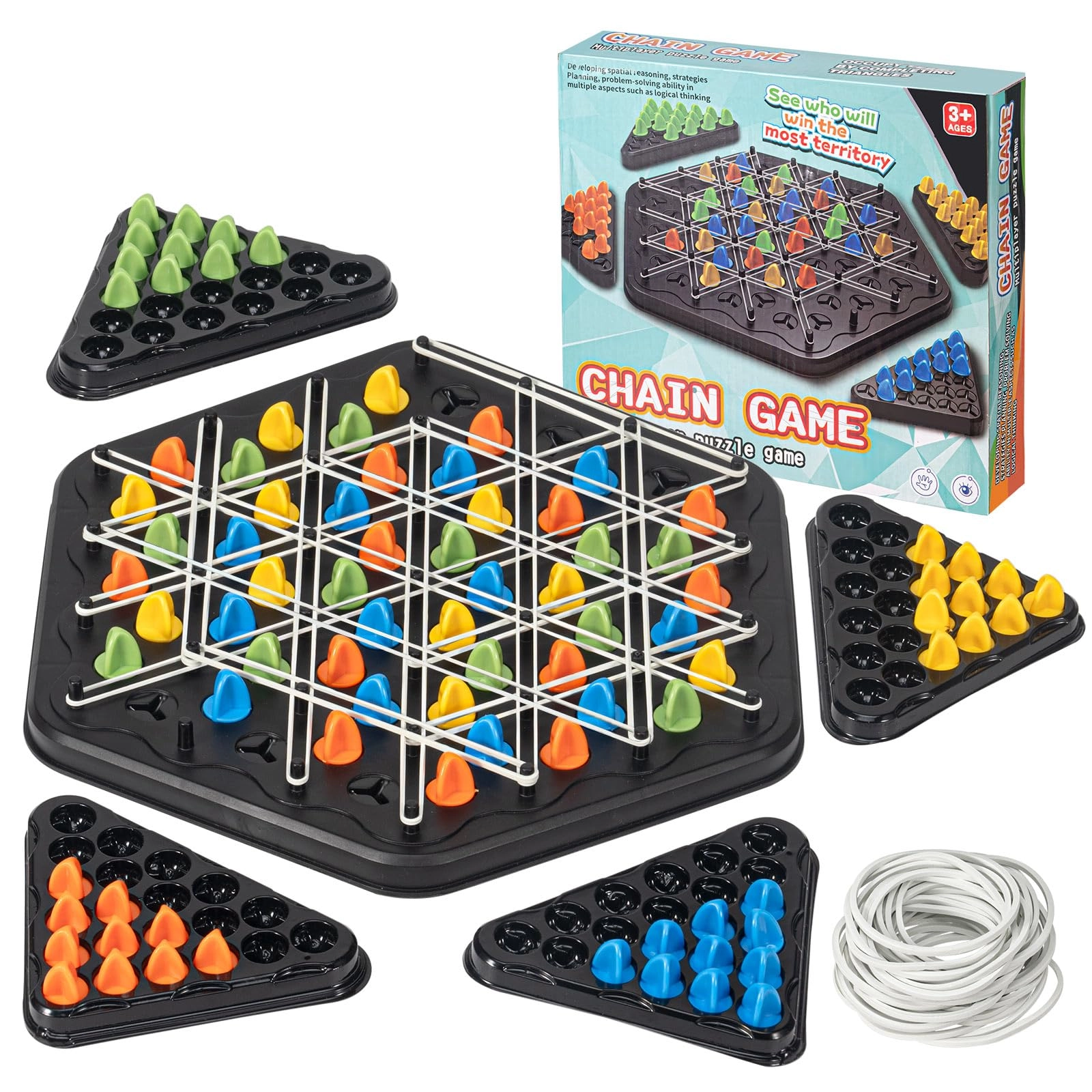 LUXECOVE Triangle Chess - Interactive Strategy Game