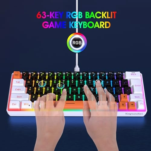 60% Wired Gaming Keyboard - USB-A