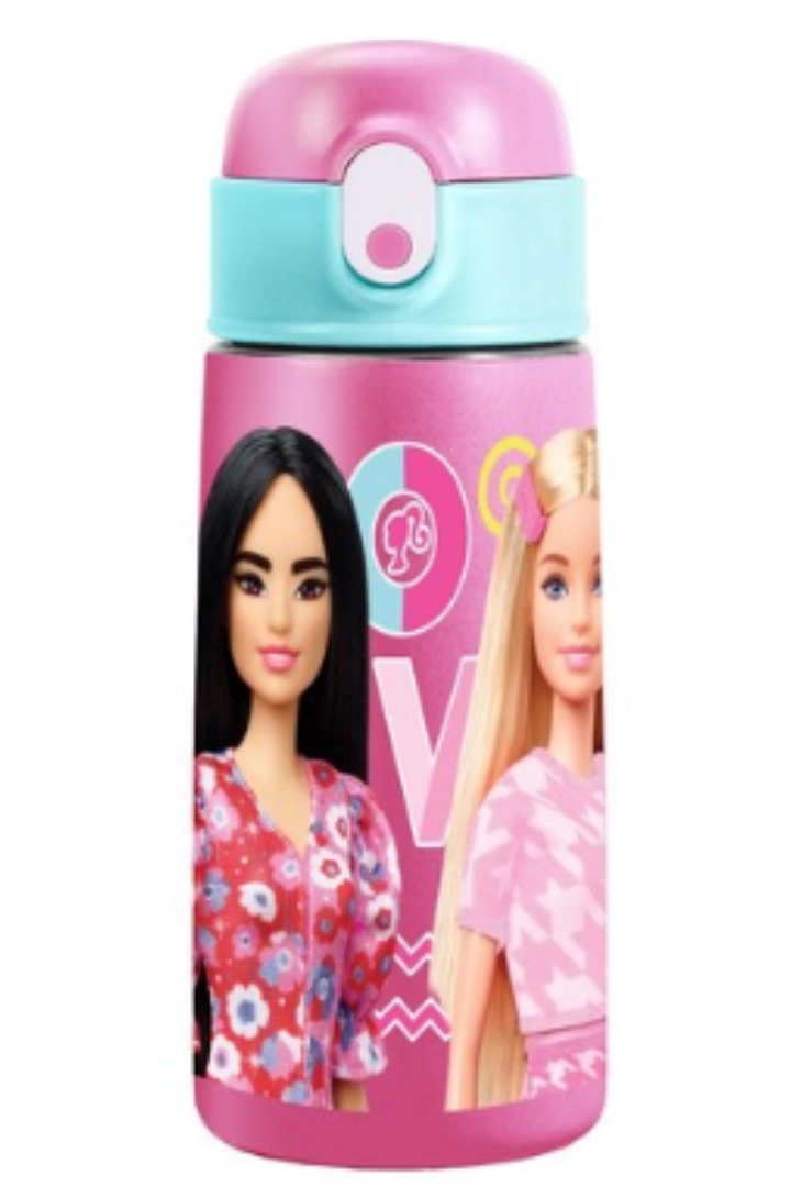 Barbie Stainless Steel Water Bottle - 350 ml