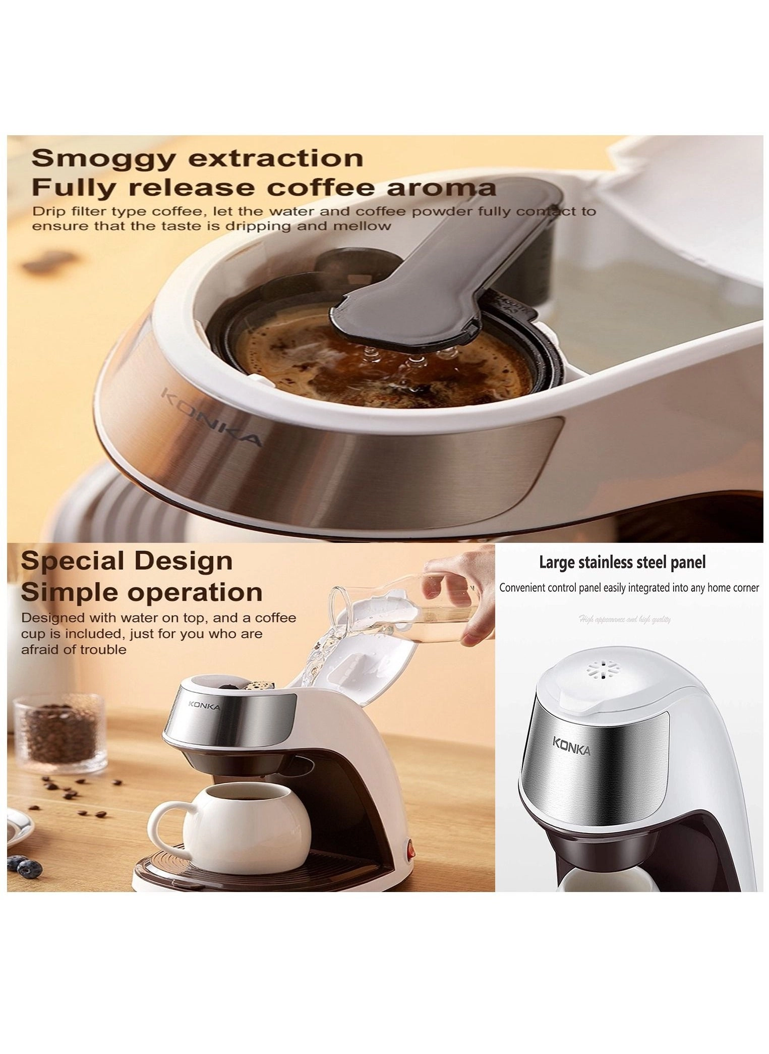 Semi-Automatic Drip Coffee Machine CS2