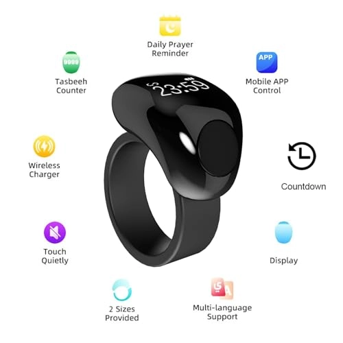 Smart Zikr Ring - #013