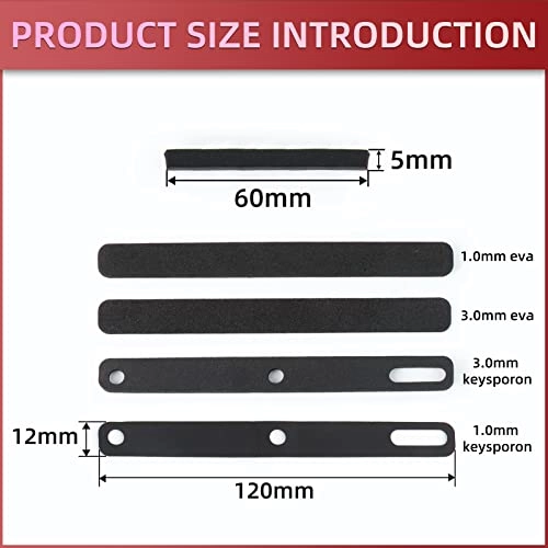 RUNJRX Keyboard Spacebar Foam - Bluetooth