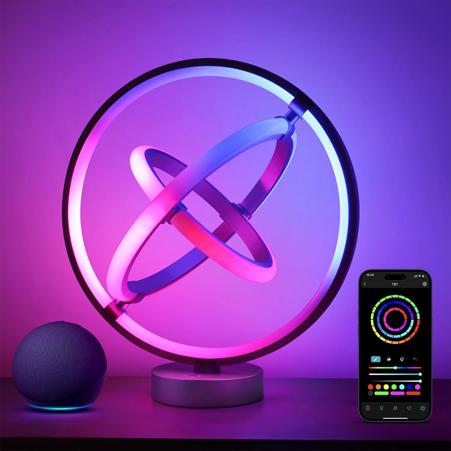 Lepro TB1 - AI Smart Table Lamp RGB+IC Addressable