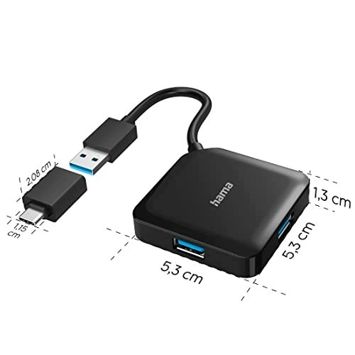 USB Type-C Hub - Black 1 x HDMI