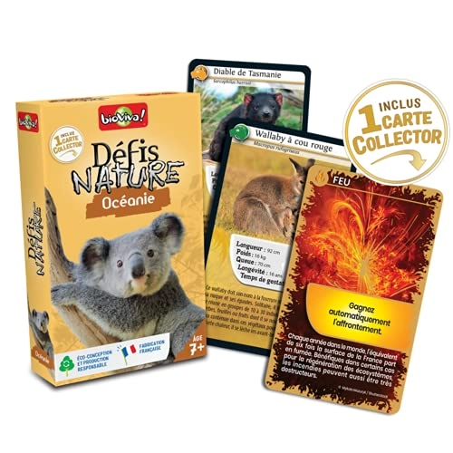 Nature Challenges Animal Oceania - Card Game