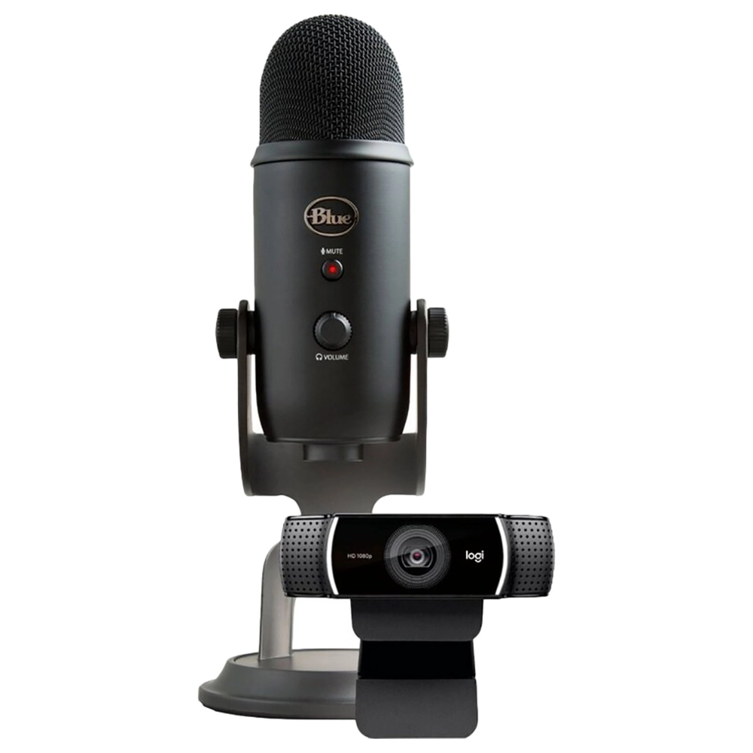 Blue Yeti - USB Microphone + C922 Pro - 1080p