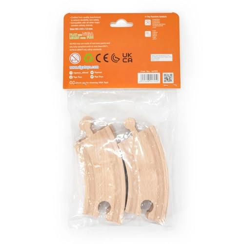 Short Curved Track Set - 4-Pieces