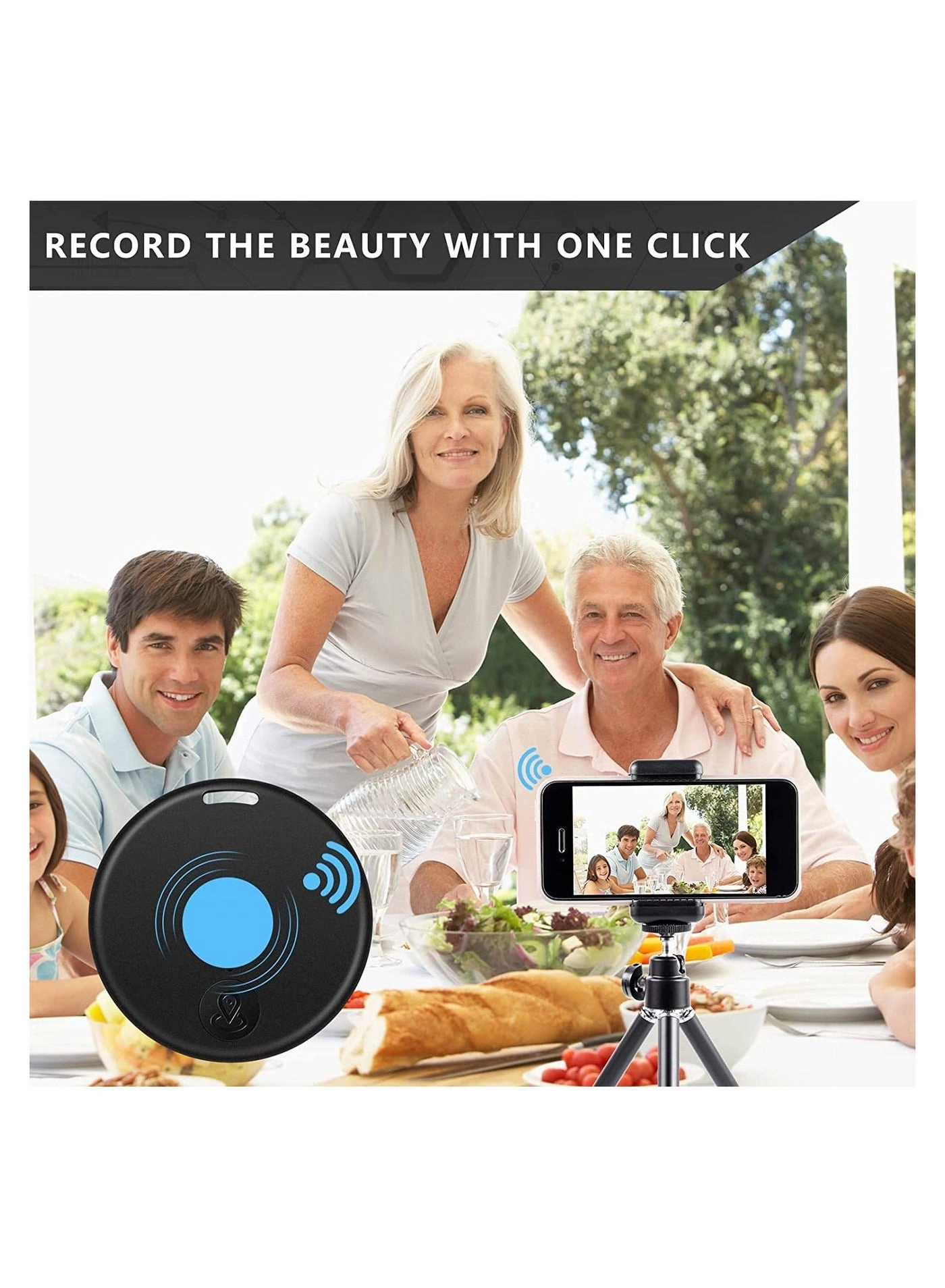 Bluetooth Key Finder Locator - 4 Pack