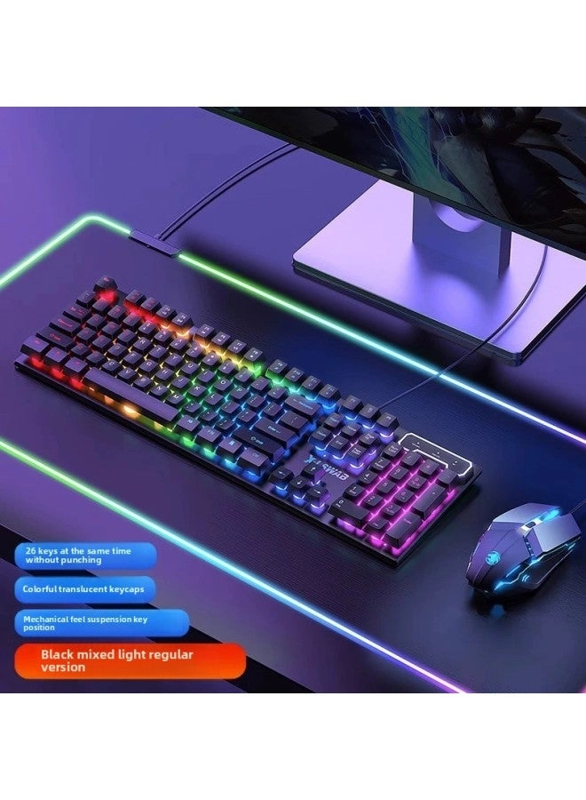 Mechanical Feel - Wired + E-sports Mouse