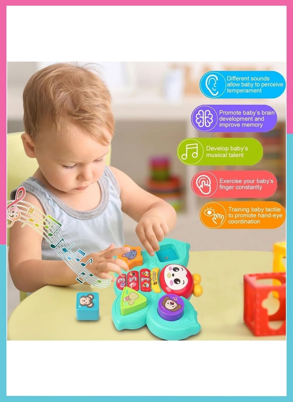 Baby Rattle - Suitable for 12 months & above