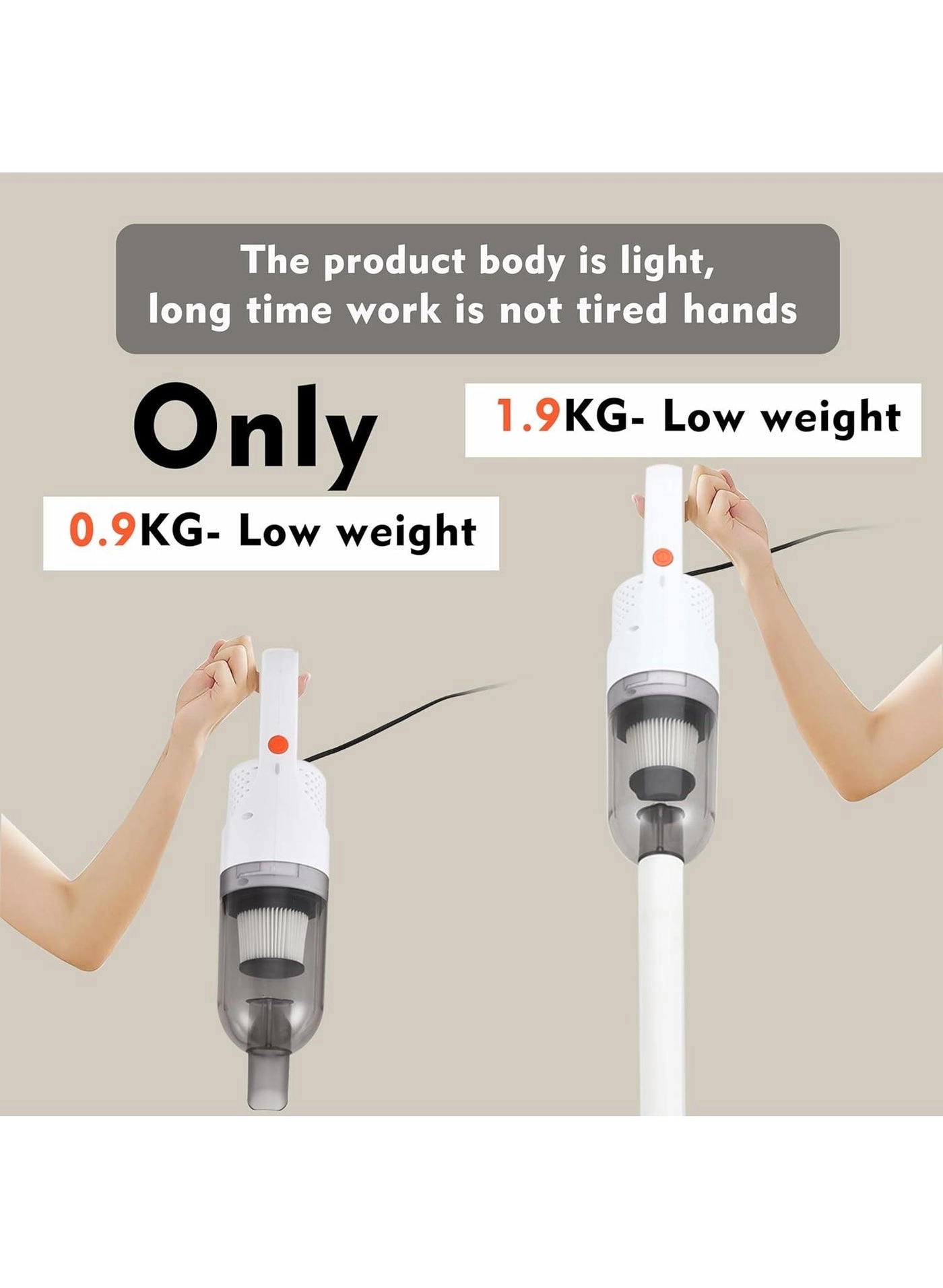 Cordless Stick Vacuum Cleaner - Bagless 30 Minutes