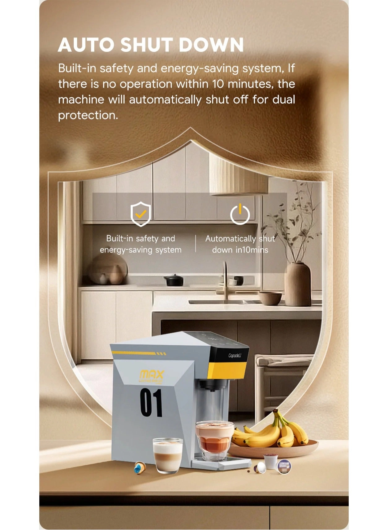 01 - Multi-capsule compatible Nespresso Dolce Gusto K-Cup Ground