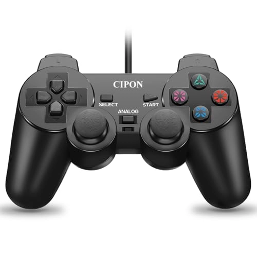 Cipon Wired Controller - Black PS-2