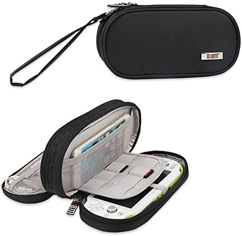 BUBM Double Compartment Storage Case - Compatible with PS Vita and PSP Portable Travel Organizer