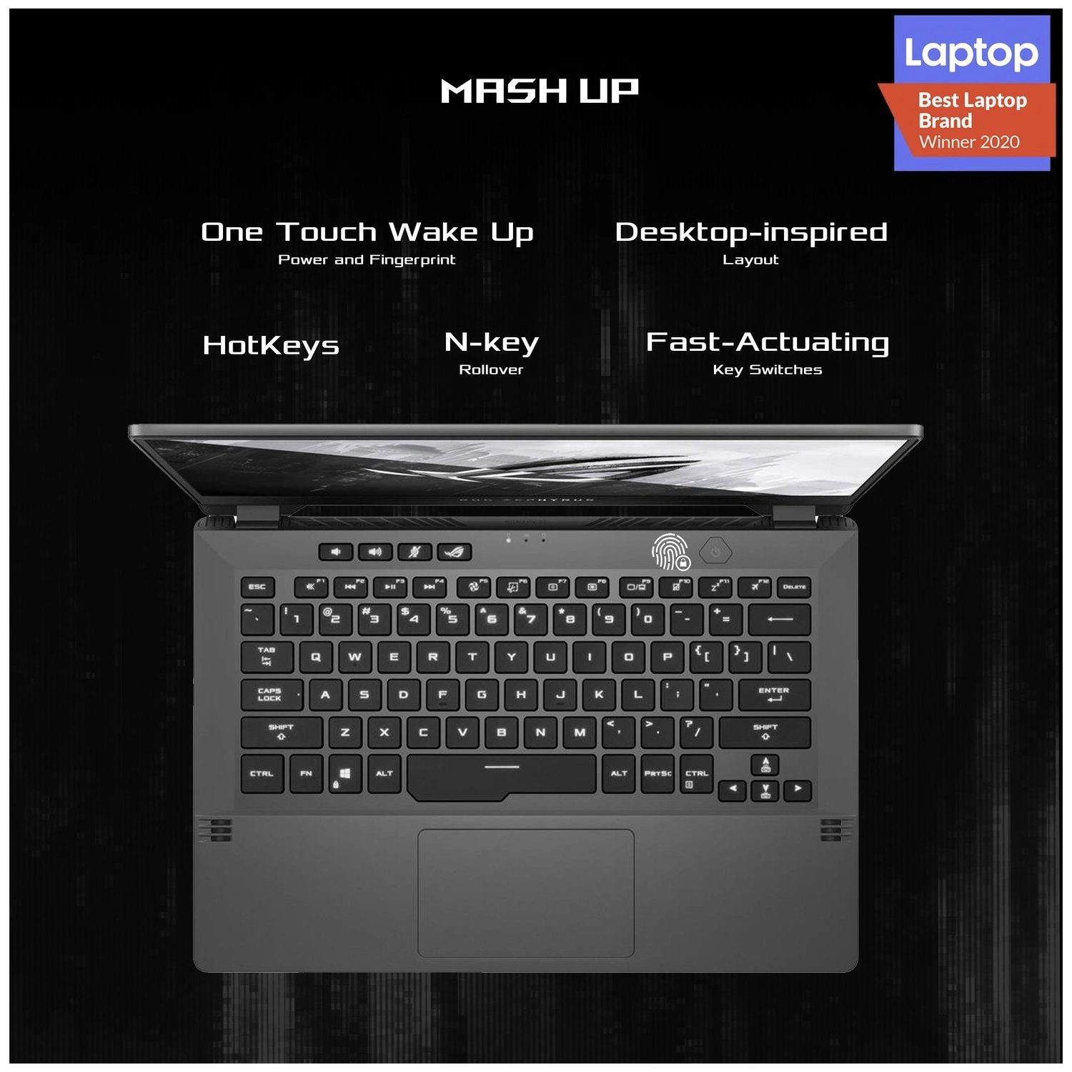 ROG Zephyrus G14 GA401IV-BR9N6 - 14'' Ryzen 9 4900HS 16GB DDR4 1024GB SSD