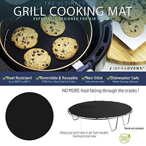 Air Fryer Silicone Baking Mat - Aluminium, Plastic 1 piece(s)