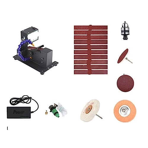 Mini Belt Sander - 7 Variable Speed 10 Sanding Belts