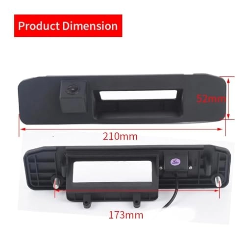 Car Rear View Camera - 8 LED Night Vision 648*480