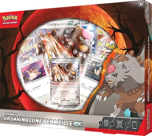 Ursaking Moon Vermeille-ex - 1 Glossy Promo Card 2 Glossy Cards 1 Large Glossy Card 4 Boosters