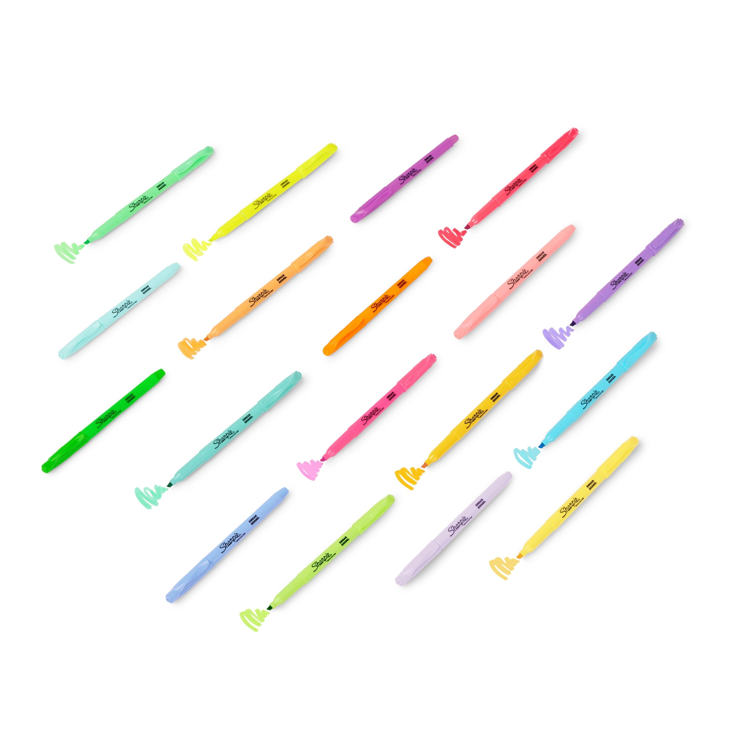 Pocket Highlighters - Pastel Chisel Tip