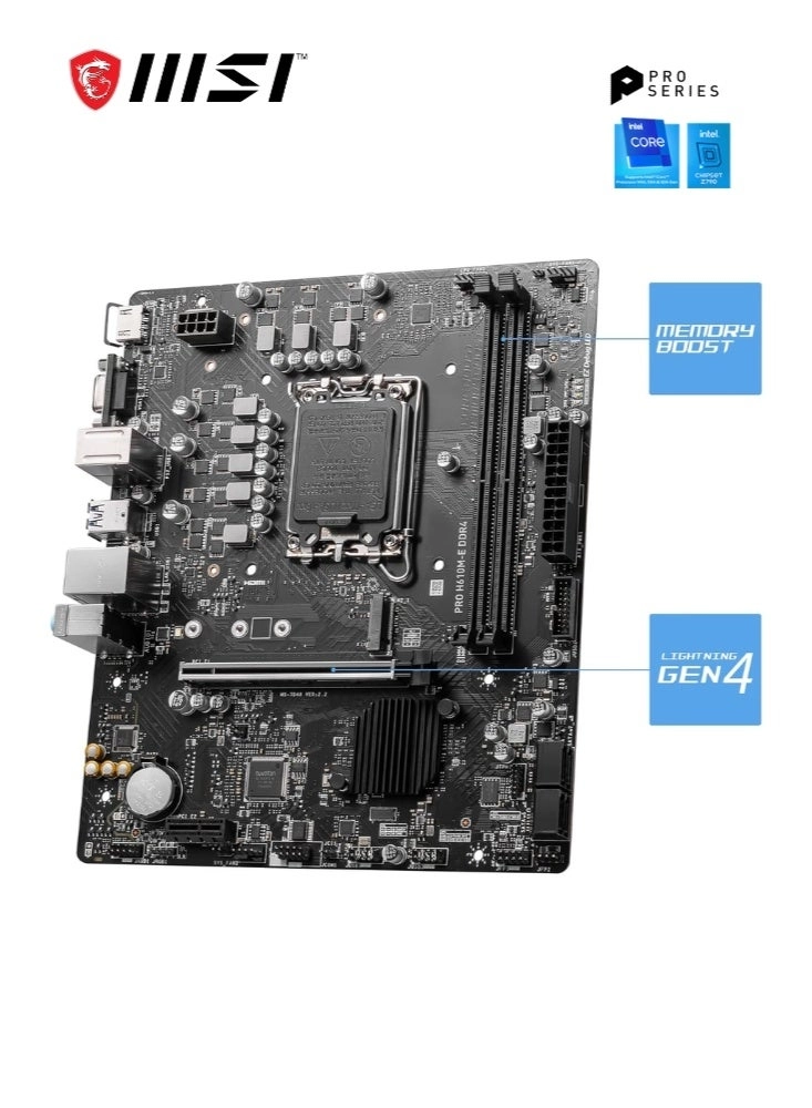 PRO H610M-E - Micro-ATX LGA 1700