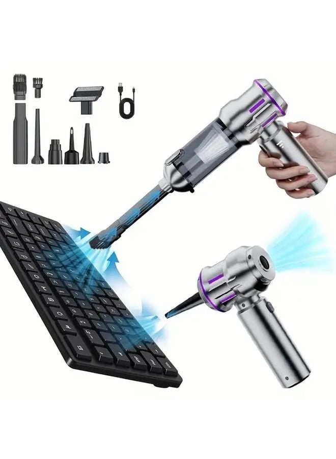 4-in-1 Wireless Handheld Vacuum Cleaner - 2000mAh