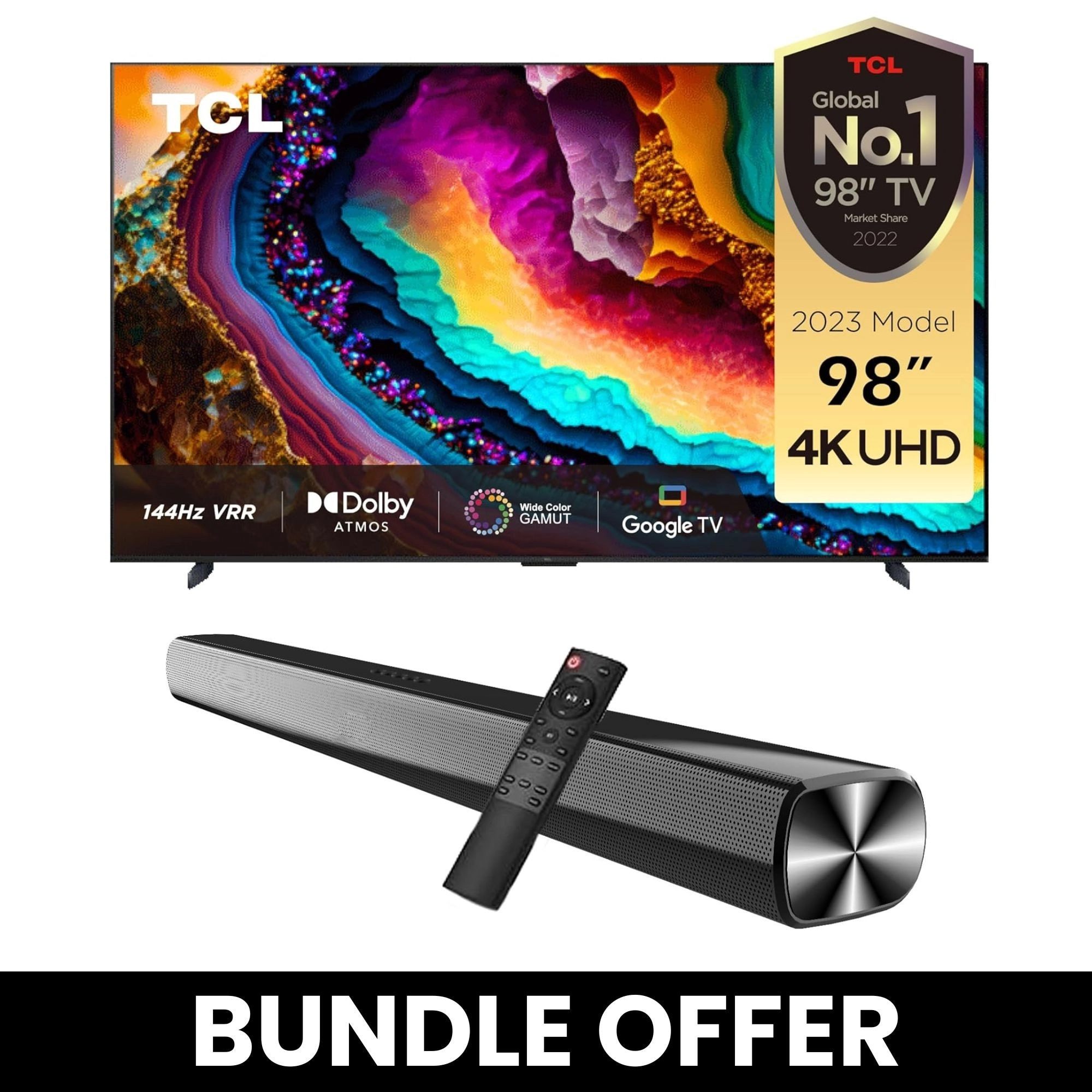 TCL 98P745 - 98 inch + SOUNDBAR