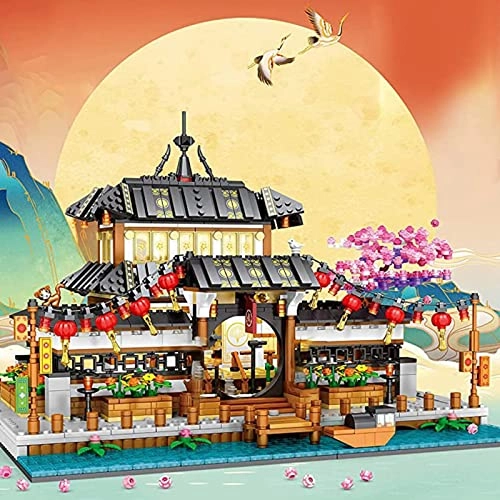Japanese Martial Arts Hall Building Set - 2288 pcs
