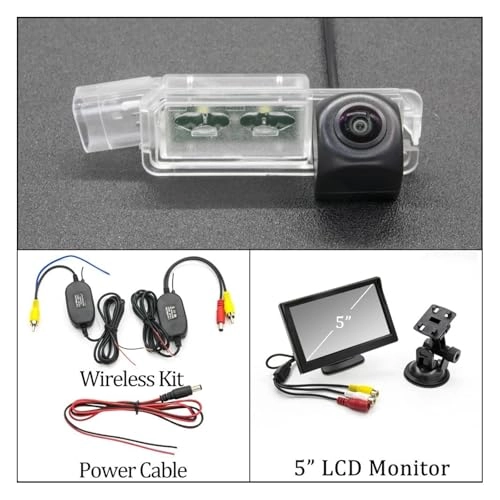 Rear View Camera Fisheye - Night vision Wireless 1280x720