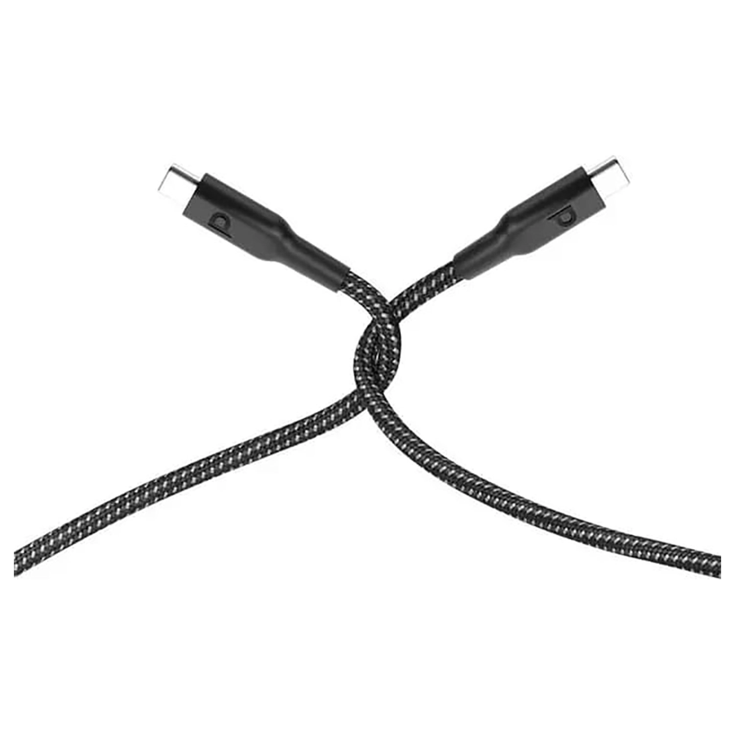 Braided USB-C To USB-C Cable 60W USB-C to USB-C 0.3m