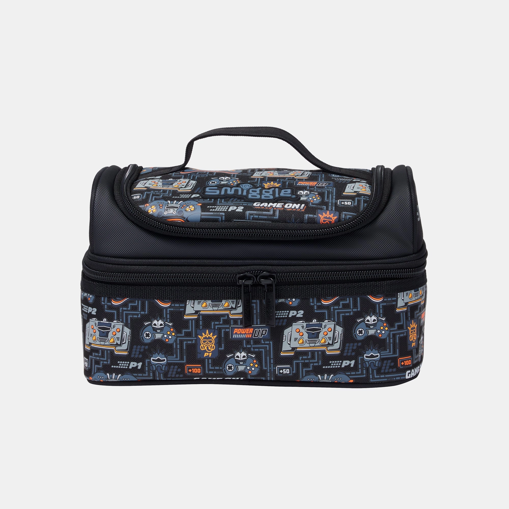 Smiggle Double Decker Lunchbox - Super Charge Insulated BPA free