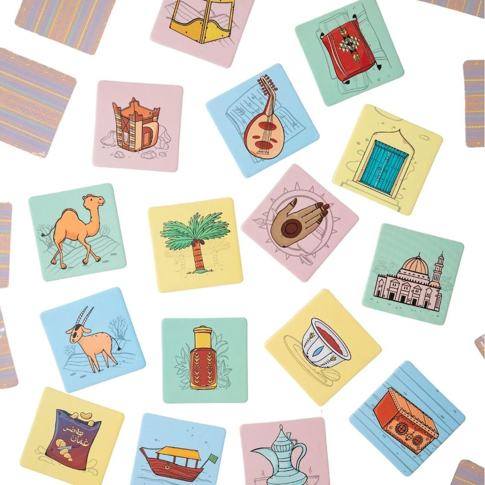 Arabic Memory Game - Suitable for 0 month & above 32 pieces