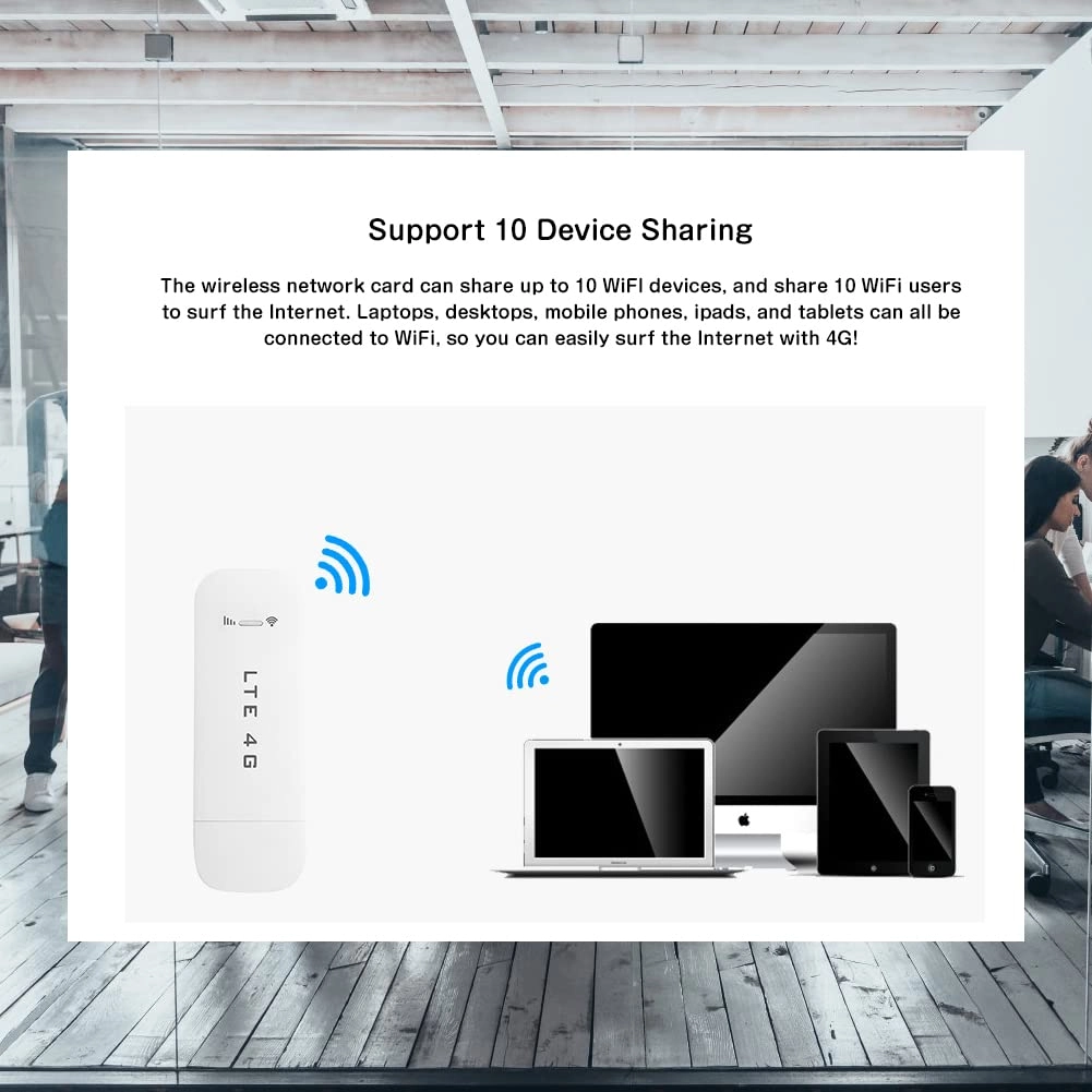 4G LTE USB Network Adapter - Portable Mini Hotspot