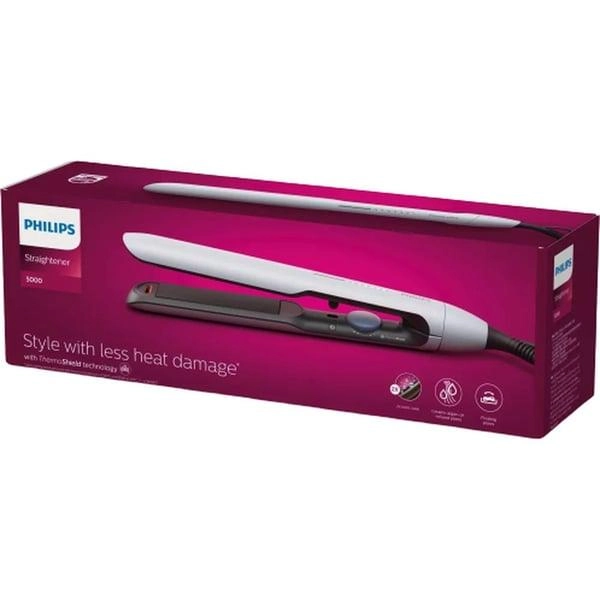 Philips Series 5000 - Hair Straightener White