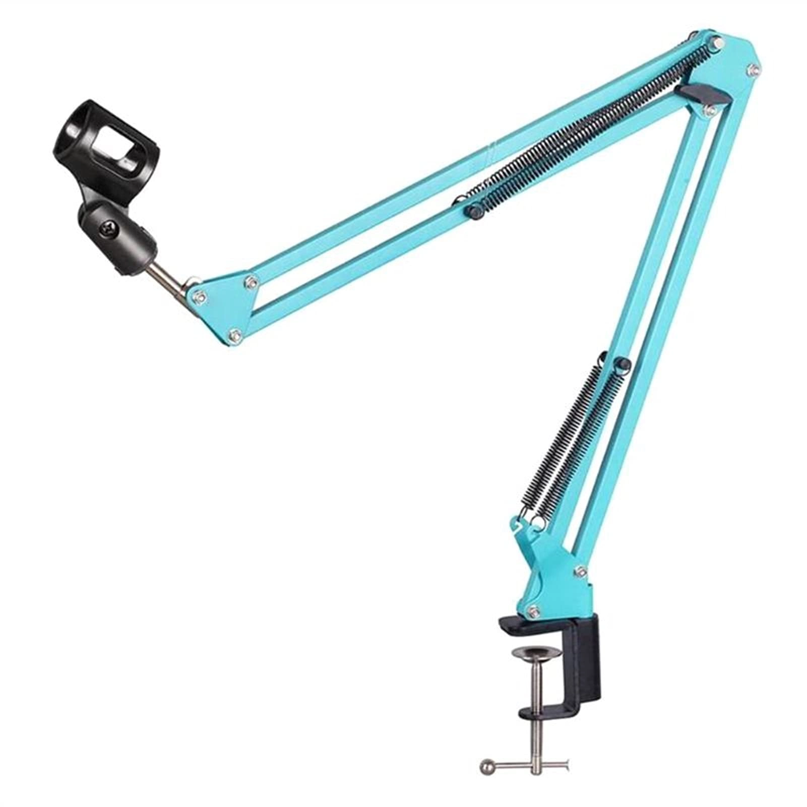 Mic Stand - Extendable Scissor Arm Table Mounting Clamp