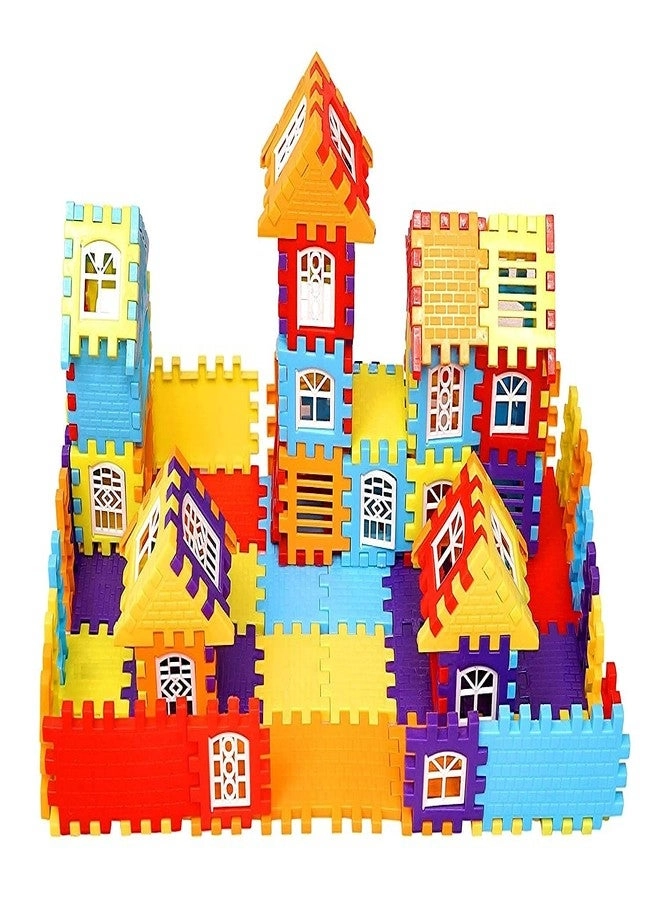 House Building Blocks - 72 pcs